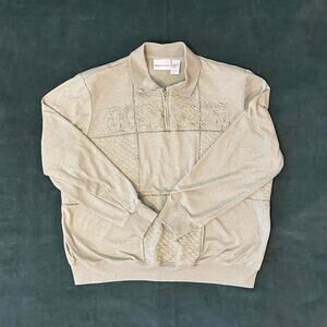 Alfred dunner embroidered sweater